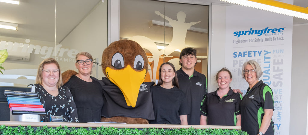 Springfree Jumps in Support of the Grocery Charity Ball