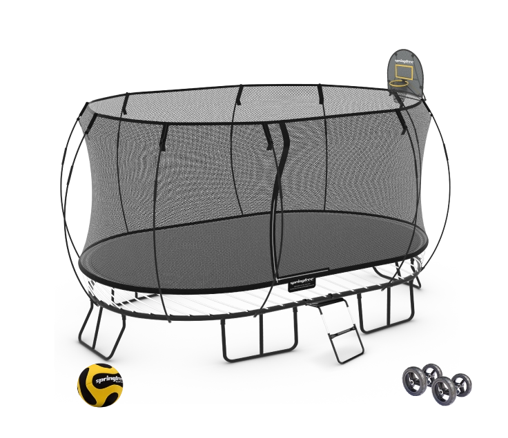Jumbo Oval Trampoline