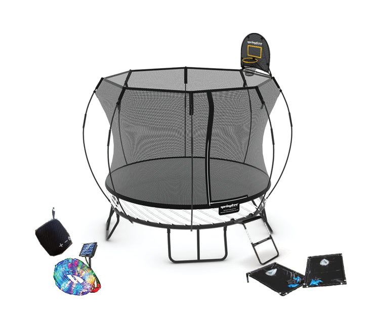Compact Round Trampoline