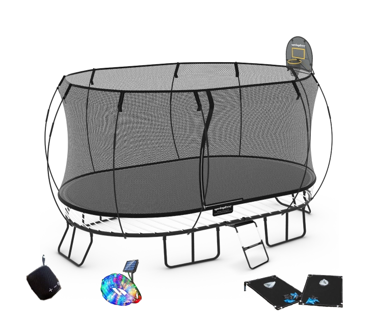 Jumbo Oval Trampoline