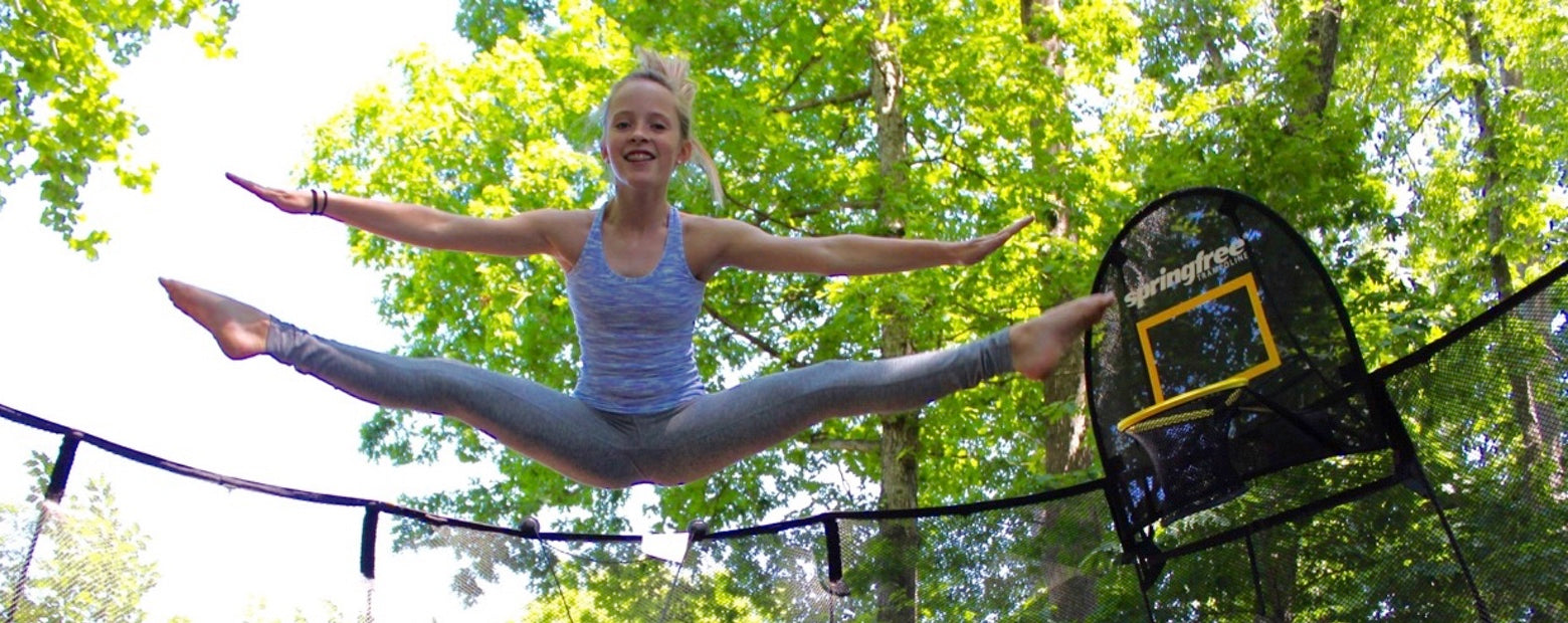 A Springfree Trampoline will be #lifechanging for your family!