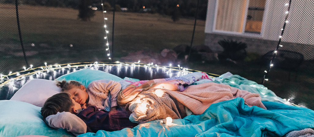 15 Ways to Use Your Trampoline All Year Round