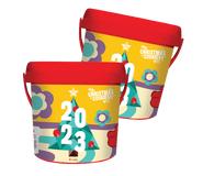 Load image into Gallery viewer, 2 Cookie Time Christmas Buckets

