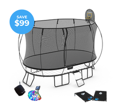 Large Oval Trampoline