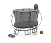 Compact Oval Trampoline / Classic