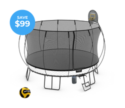 Jumbo Round Trampoline