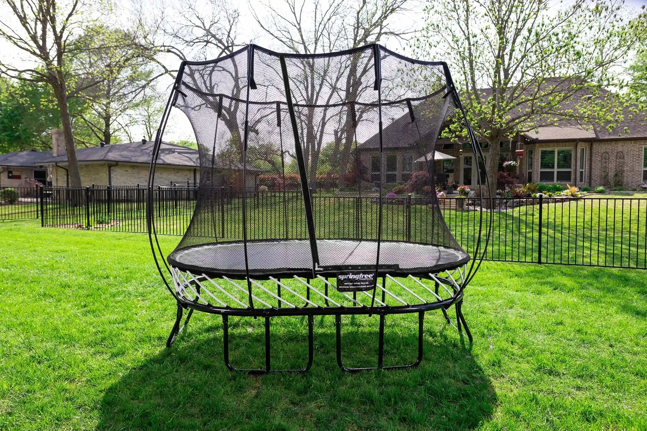 outdoor trampoline