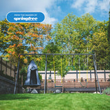 TitanMax Swing Set with Saucer Tent Swing
