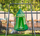 FlyMax Saucer Tree Swing with Tent - Green