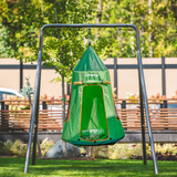 FlyMax Saucer Tree Swing with Tent - Green
