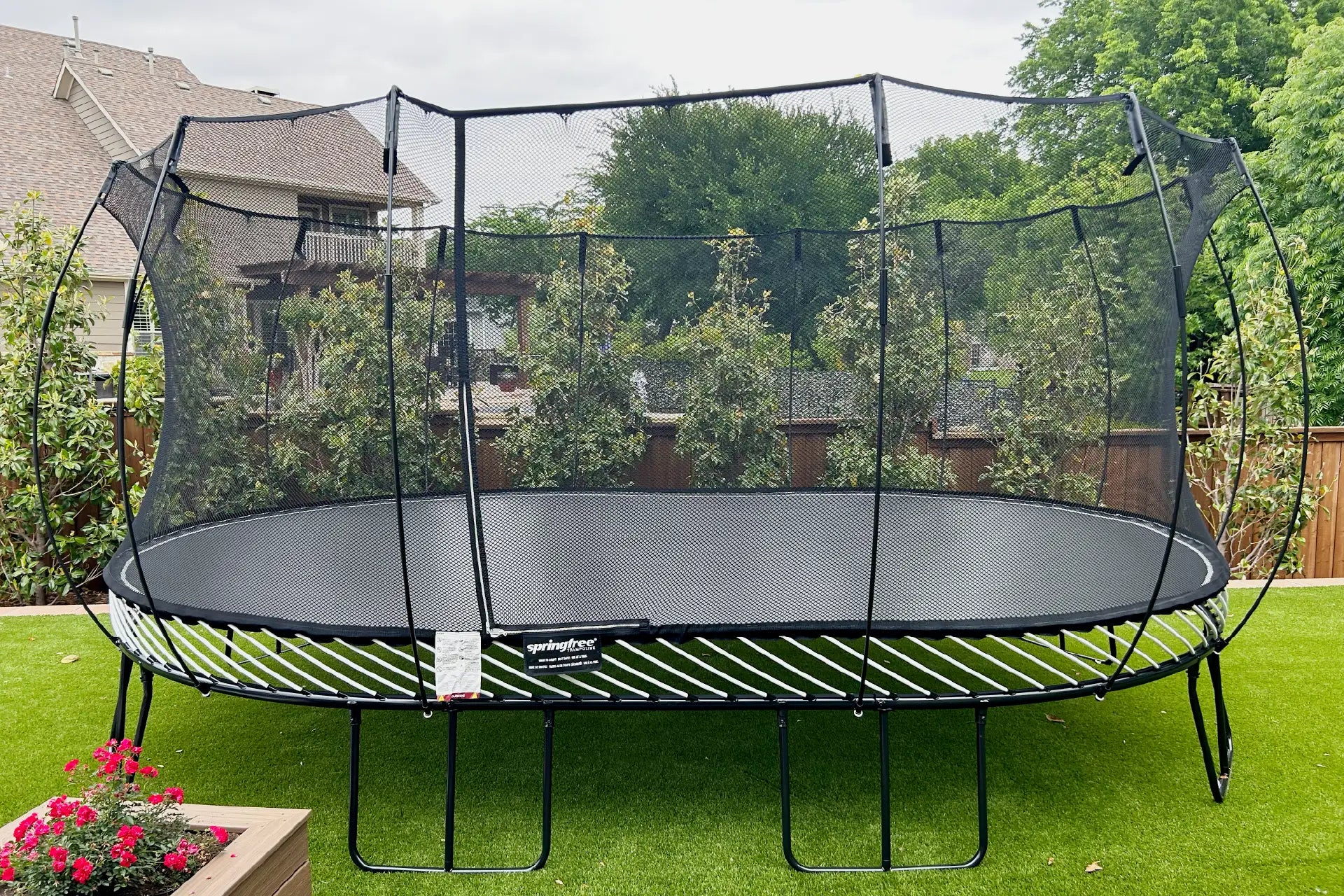 Jumbo Oval Trampoline x Trampoline for Kids